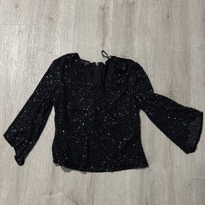 J Kara Midnight Sparkle Blouse